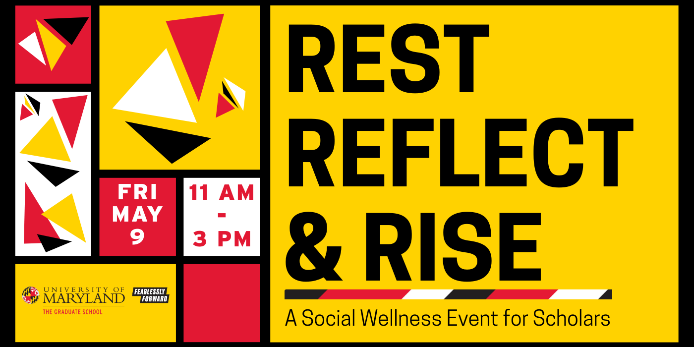 Rest, Reflect and Rise Banner